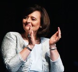 Cherie Blair wears Imtaz outfit at 2012 Olympics Opening Ceremony